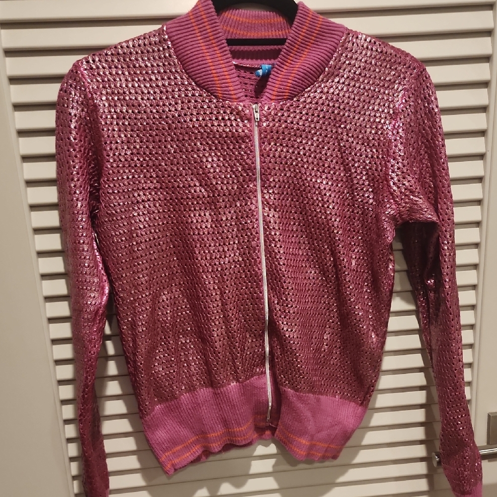 Pink Metallic Women's Jacket